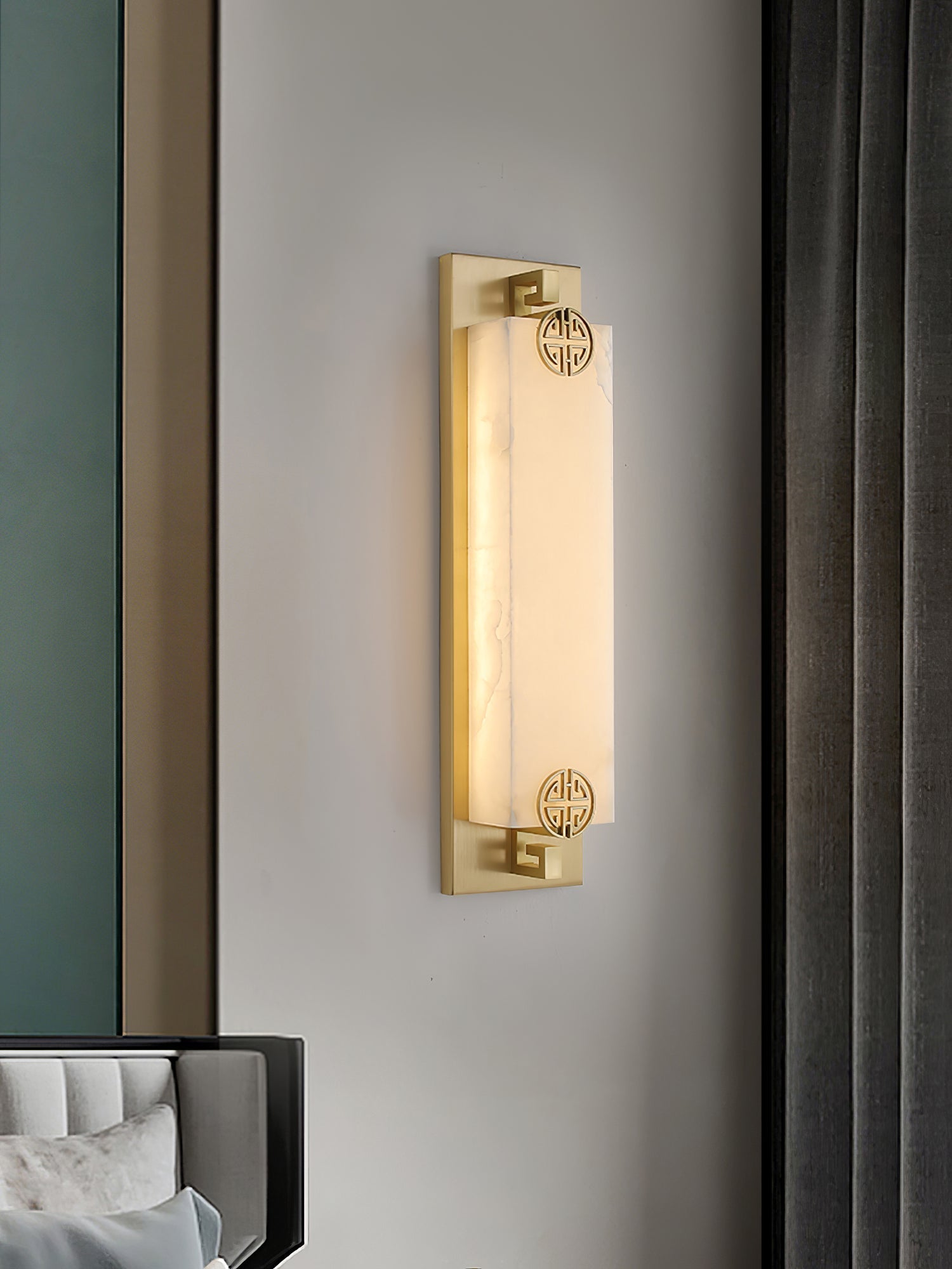 Kelen Alabaster Wall Lamp 4 Style-Neutral Decor