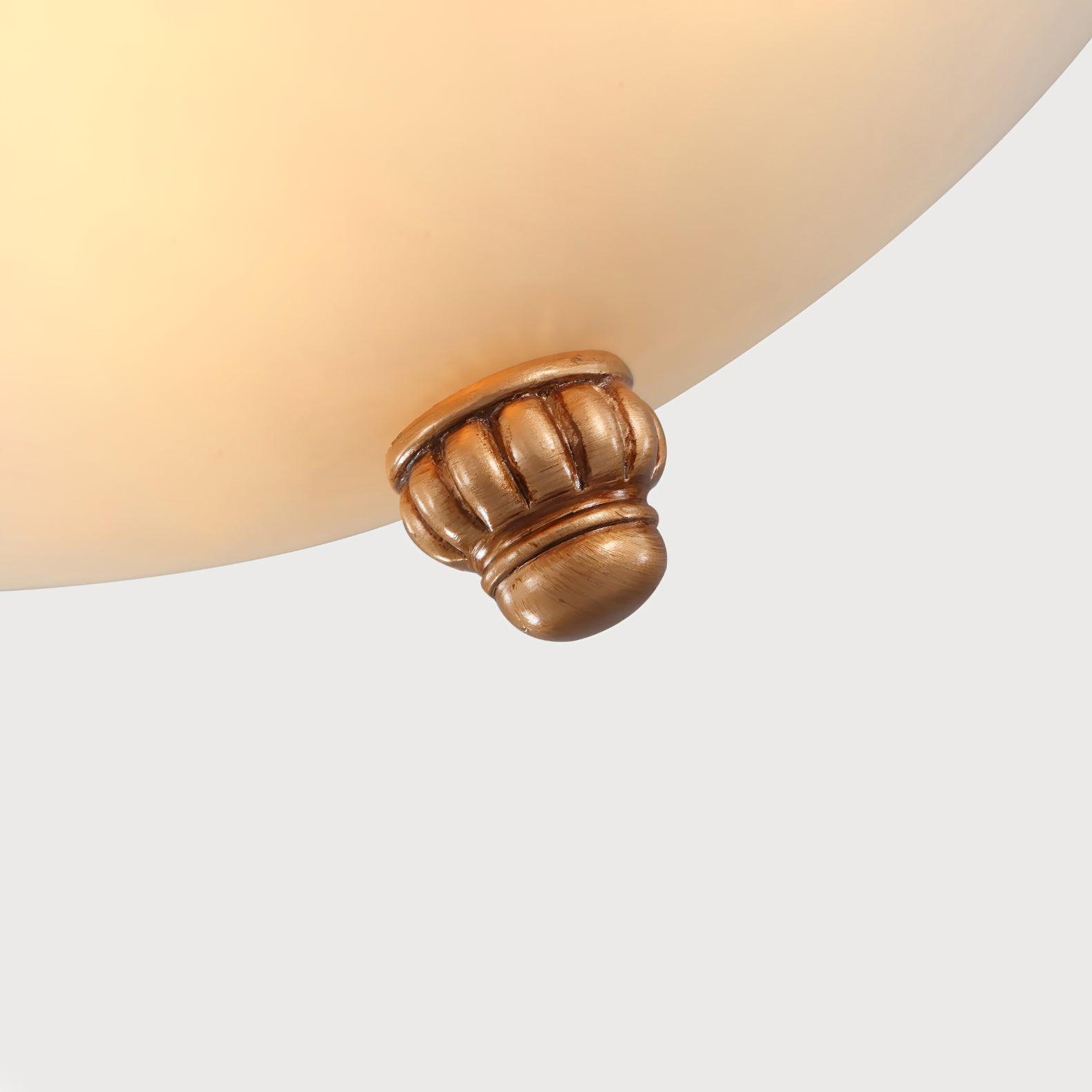 Cilene Vintage Luxury Recessed Resin Ceiling Light-Neutral Decor