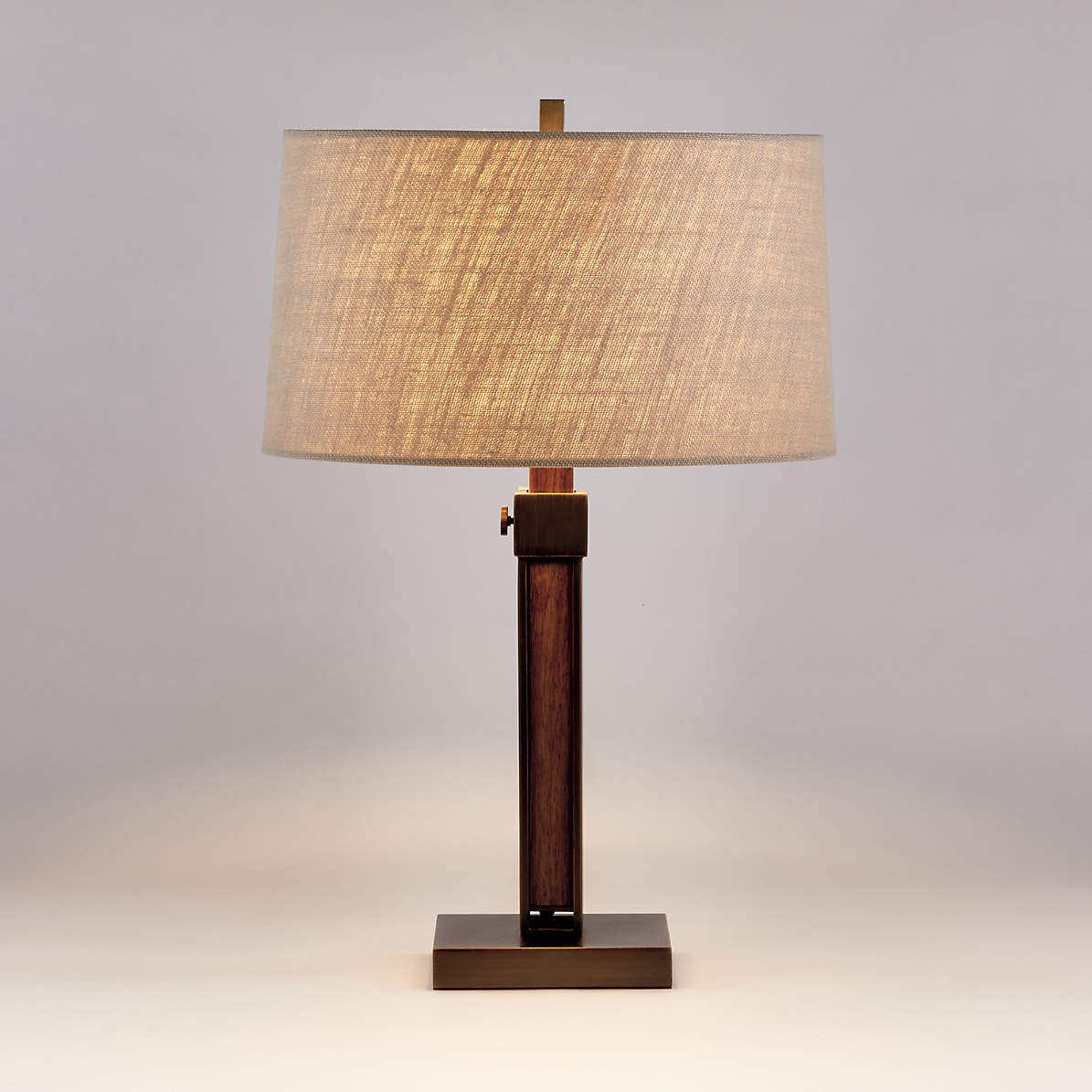 Lifestyle image of the Denley Table Lamp on an office desk.