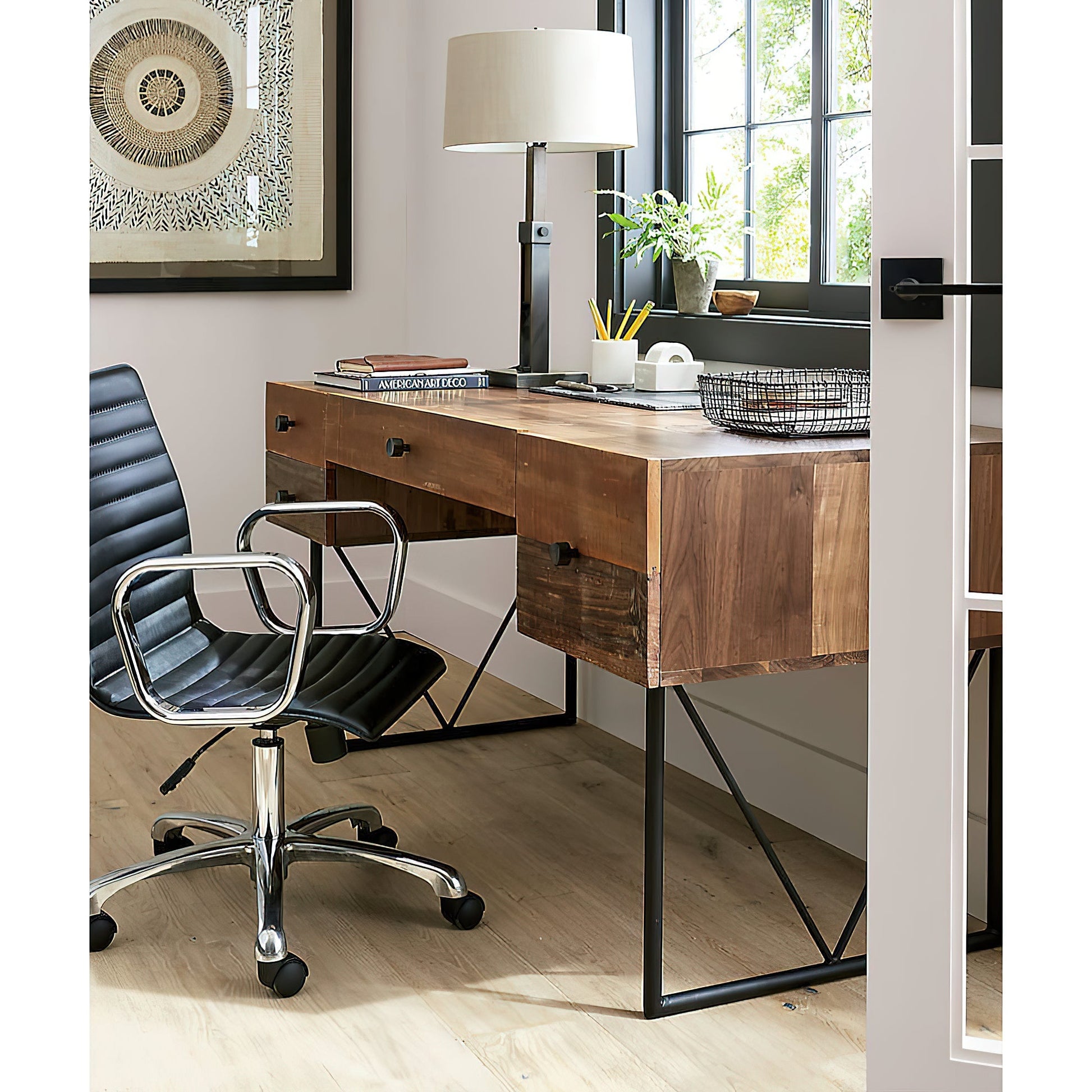 Denley Table Lamp on a bedside table.