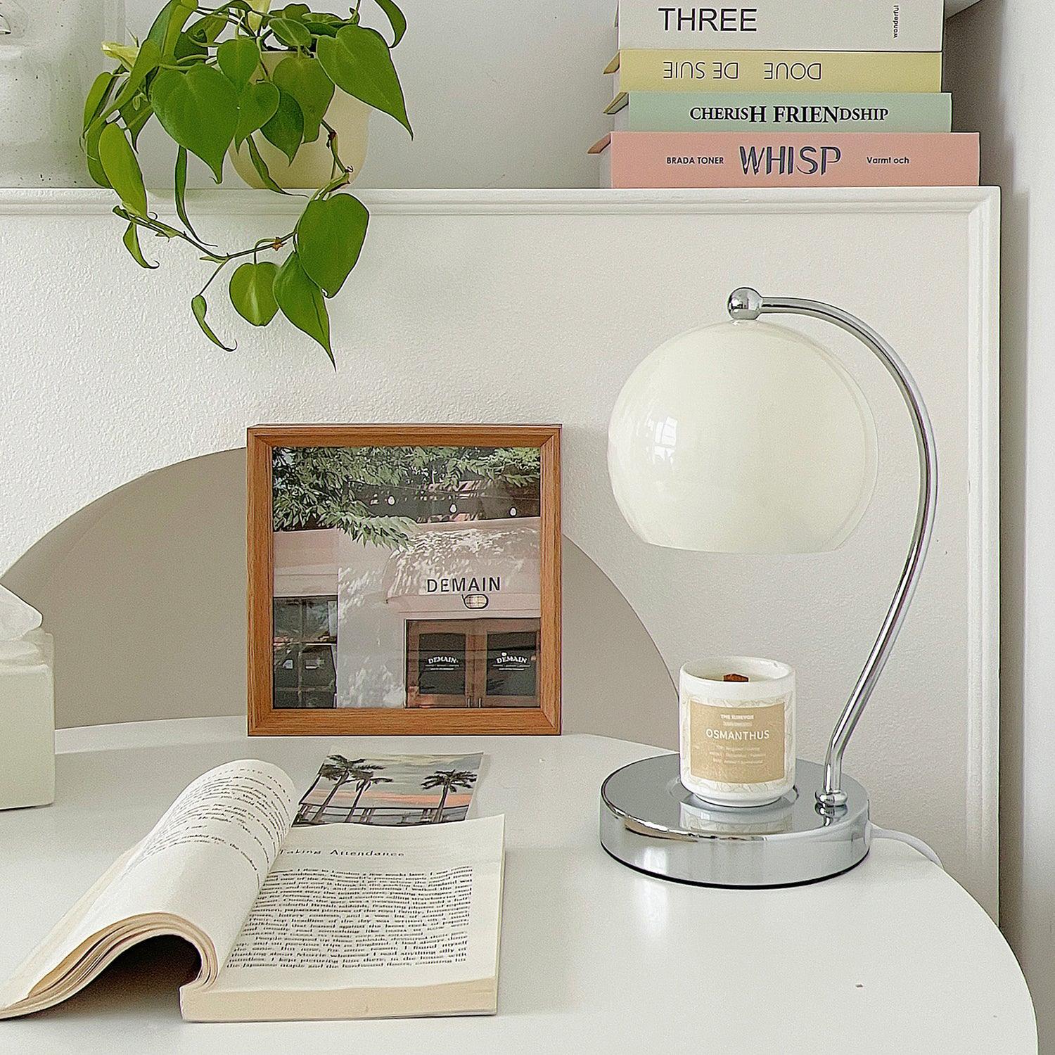 Zephyrce Mid-Century Modern Table Lamp-Neutral Decor