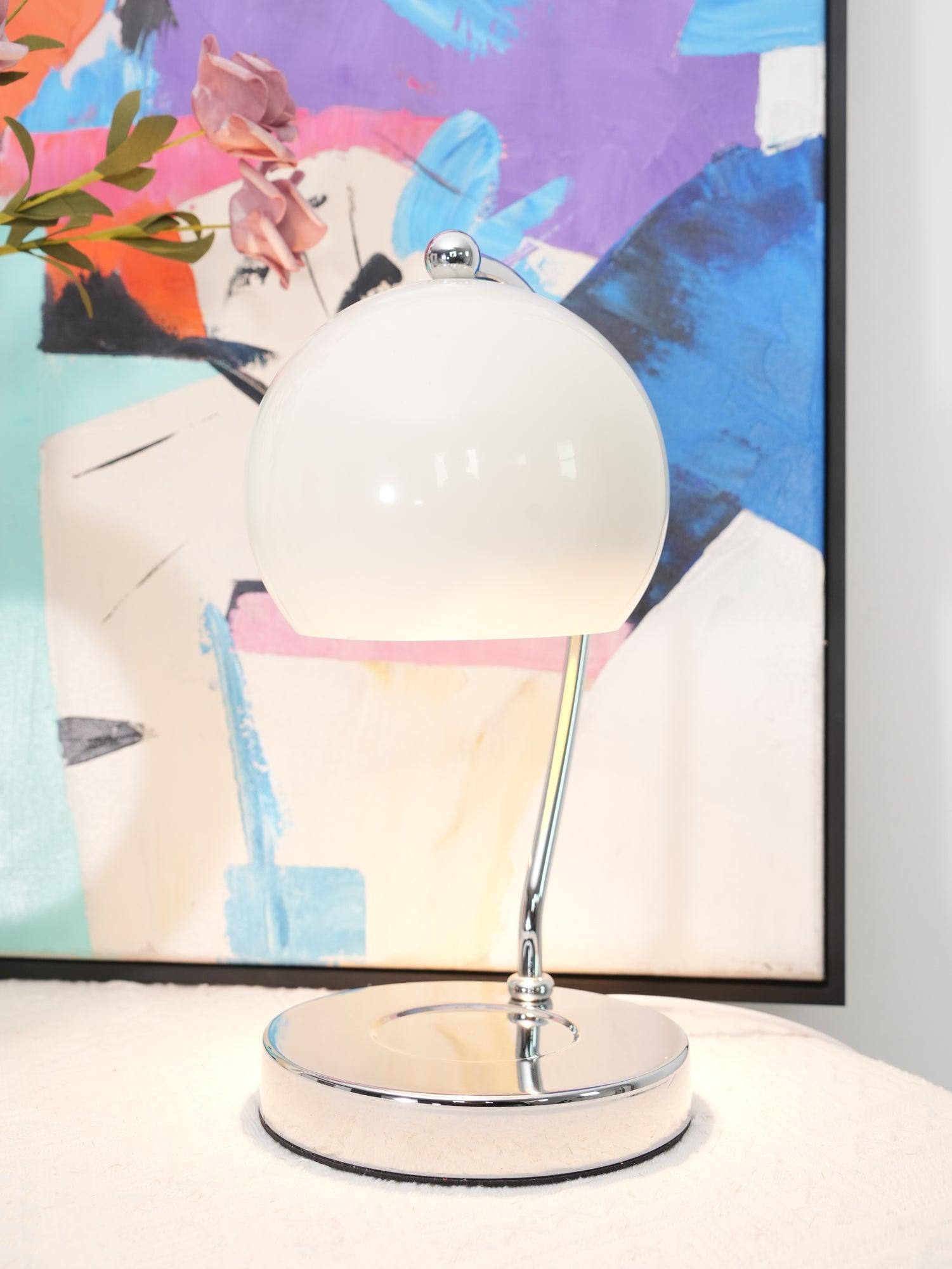 Zephyrce Mid-Century Modern Table Lamp-Neutral Decor