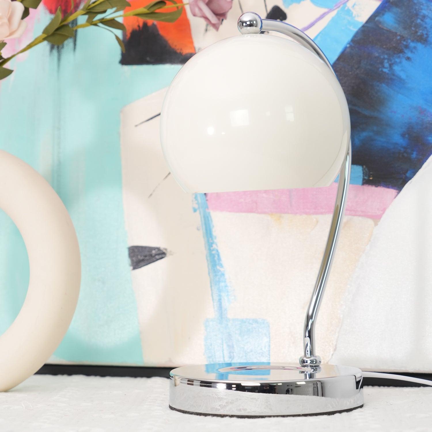 Zephyrce Mid-Century Modern Table Lamp-Neutral Decor