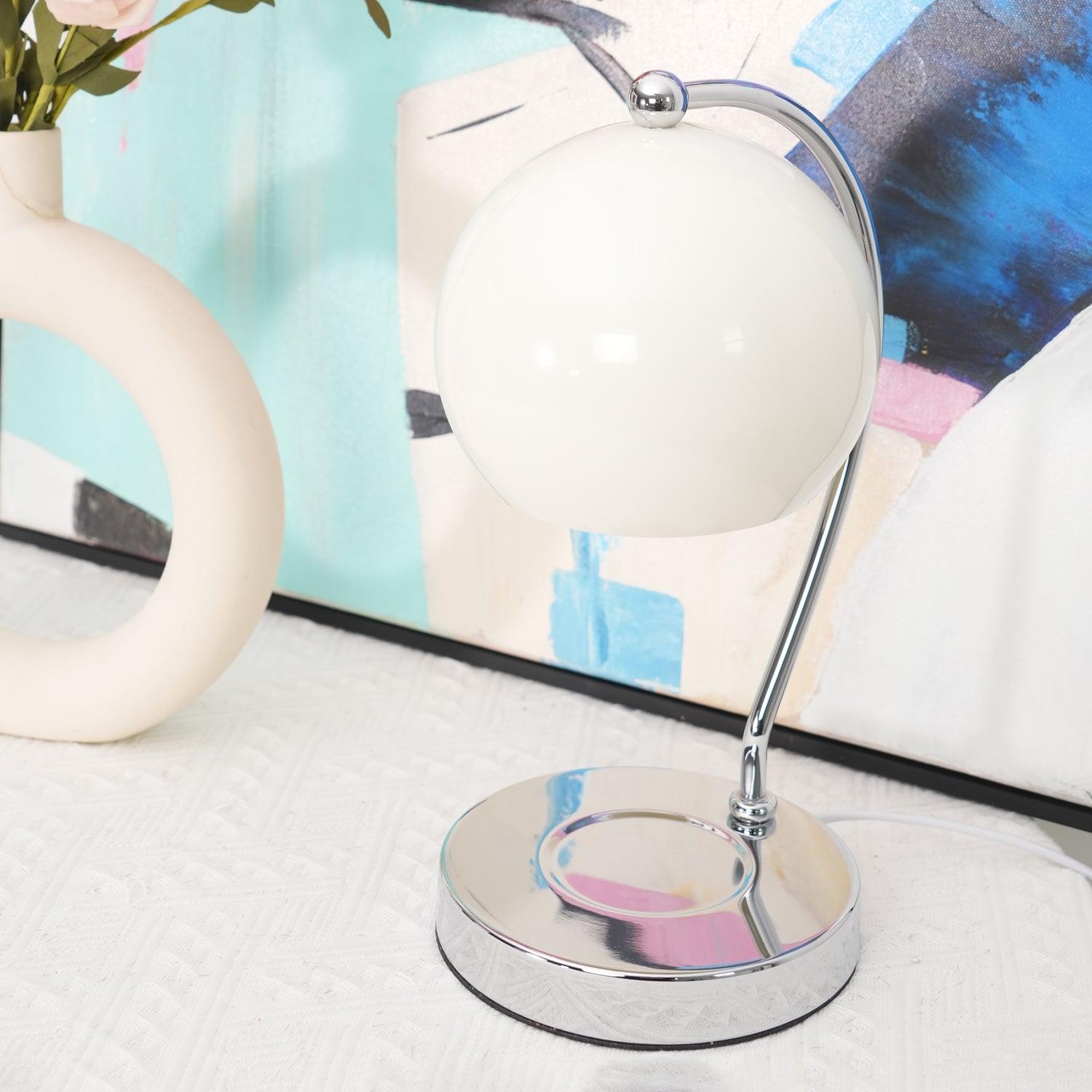 Zephyrce Mid-Century Modern Table Lamp-Neutral Decor