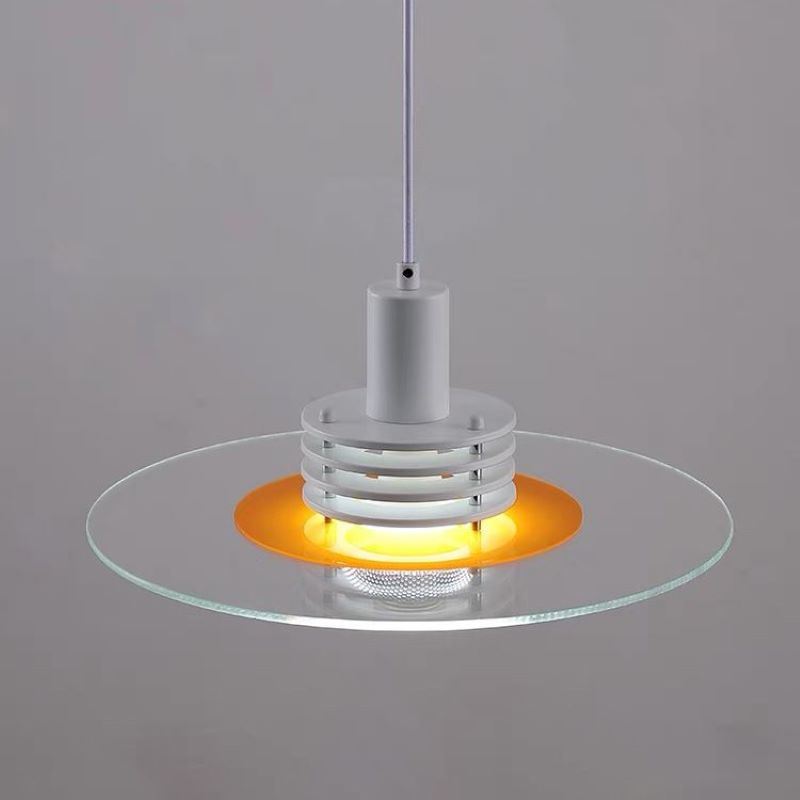 Valentina Minimalism LED Pendant Light Metal/Glass/Acrylic Bedroom - Neutral Decor