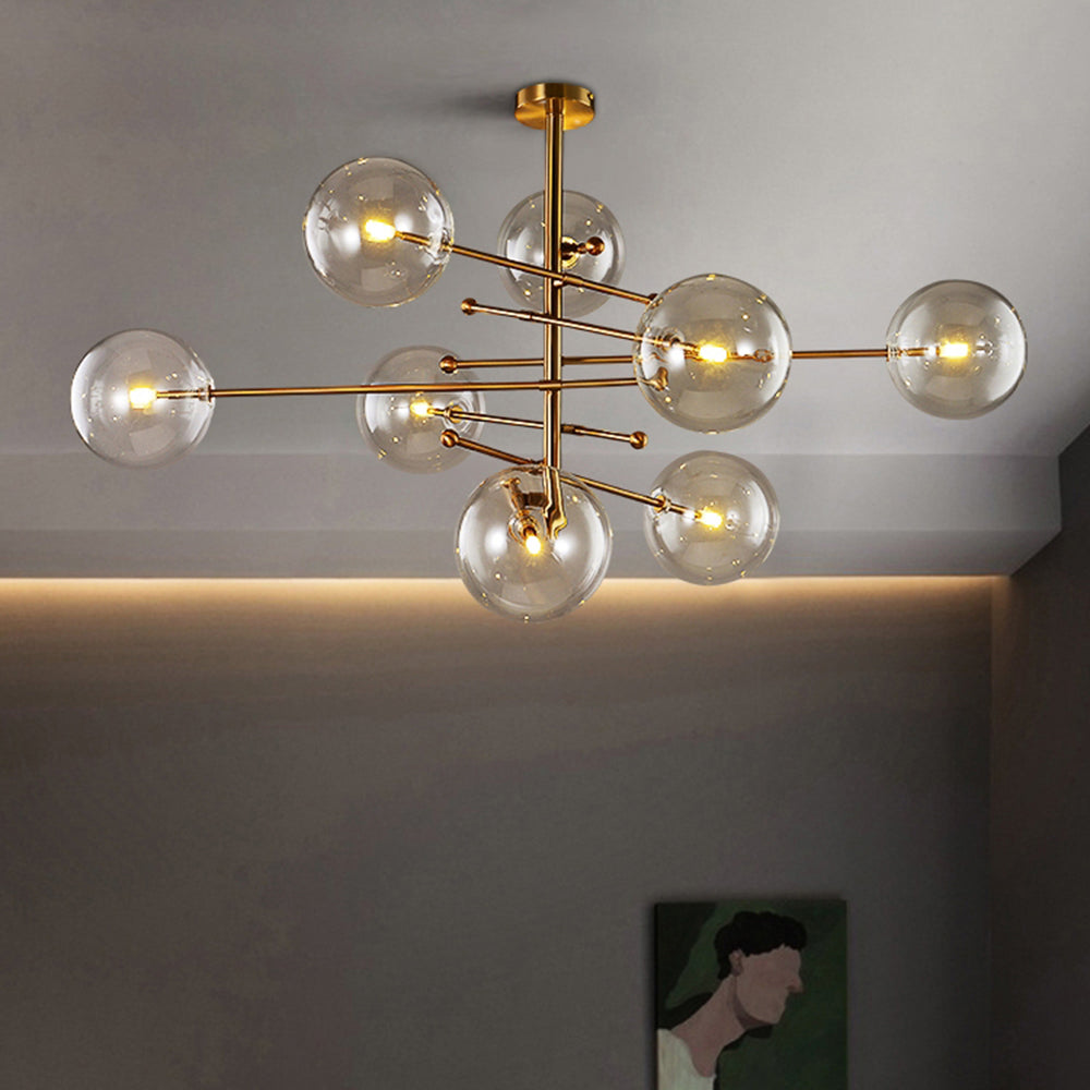 Valentina Modern Nordic Clear Bubble Pendant Light - Neutral Decor