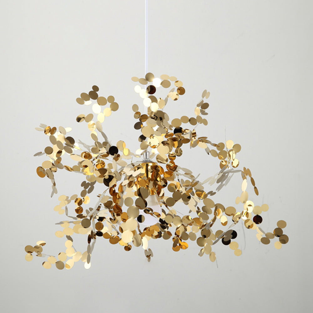 Olivia Artsy Classy Cluster Fireworks Pendant Light, Stainless steel - Neutral Decor