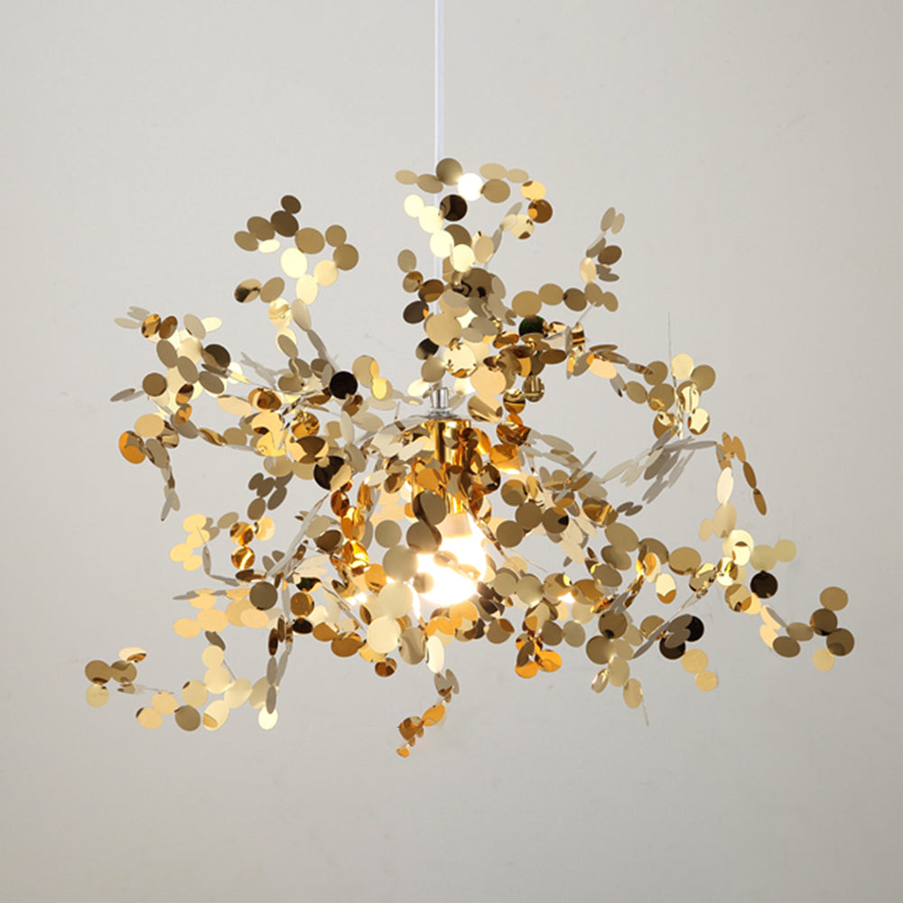 Olivia Artsy Classy Cluster Fireworks Pendant Light, Stainless steel - Neutral Decor