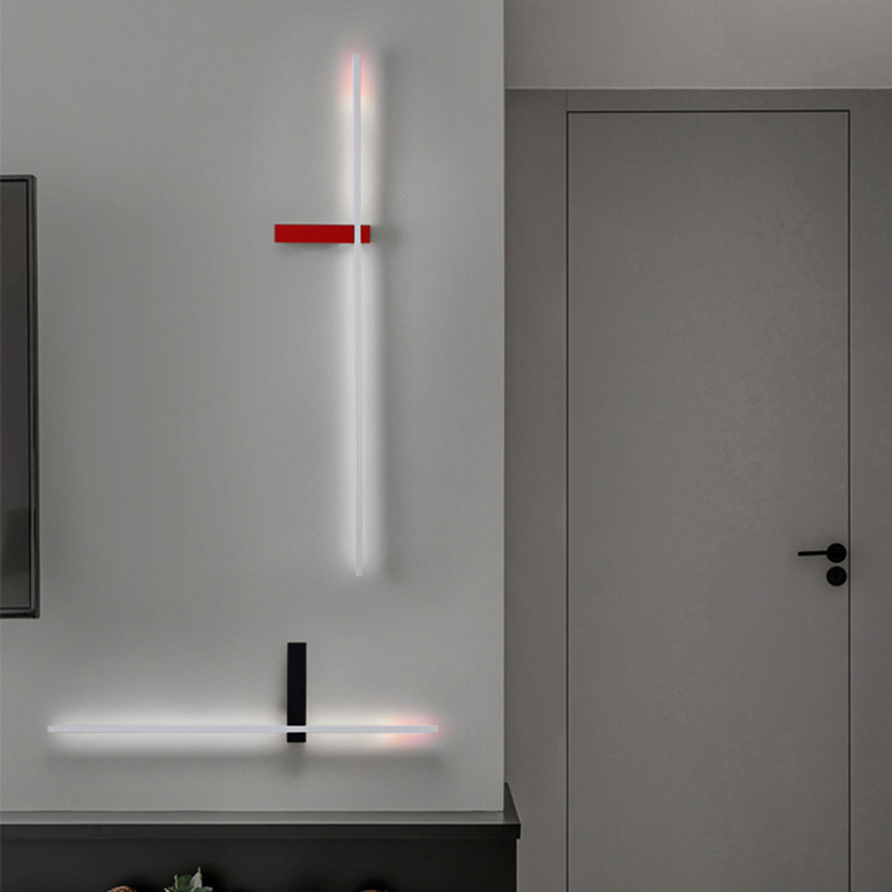 Arisha Minimalist Linear Wall Lamp Multi-Color Linear - Neutral Decor