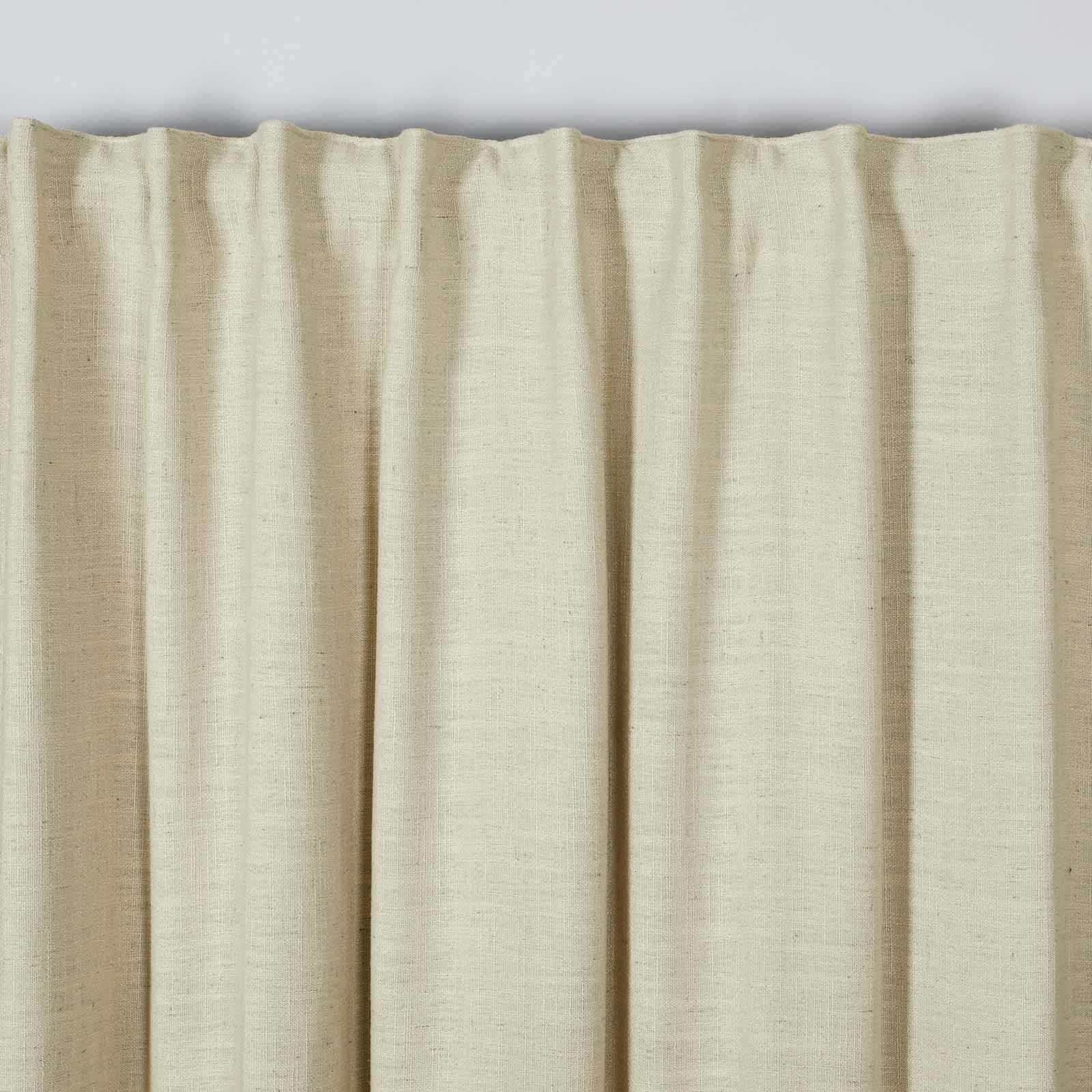 Lily Linen Curtains & Drapes Soft Top-Neutral Decor