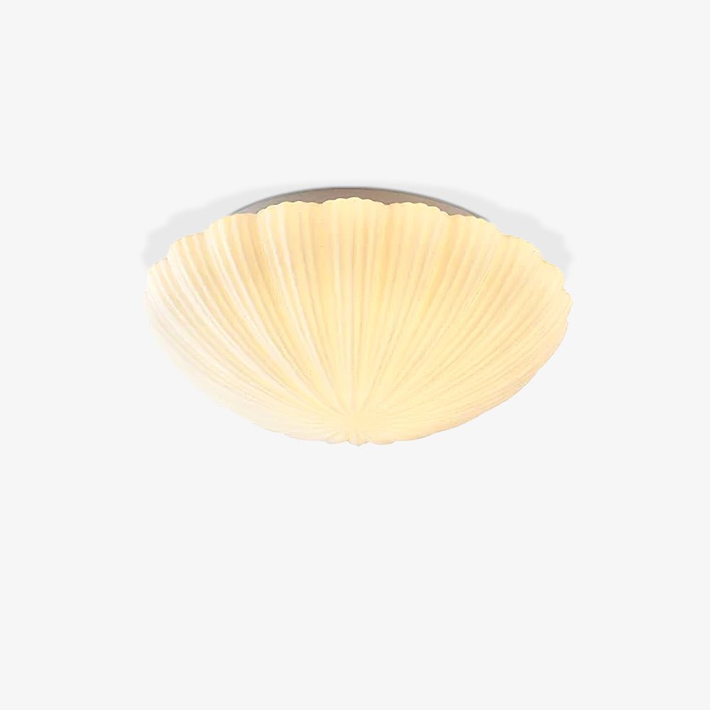 Elo Ceiling Lamp Seashell Shape Ribbed Soft Elegant-Neutral Decor