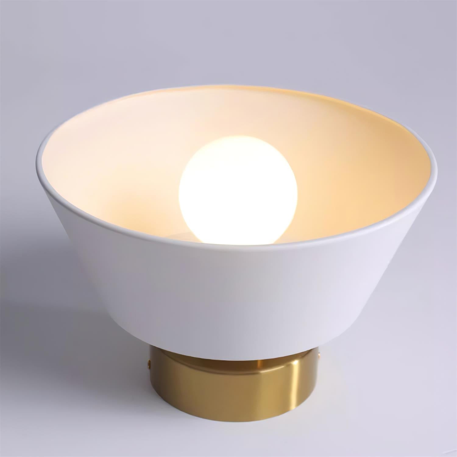 Ceiling Light Metal Canopy Modern Flush Mount Fixture Minimalist