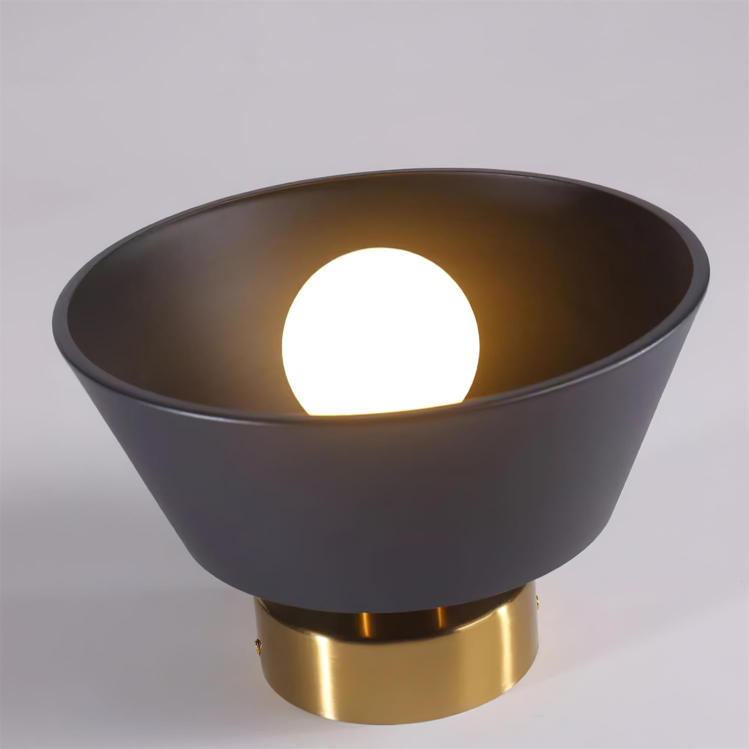 Ceiling Light Metal Canopy Modern Flush Mount Fixture Minimalist