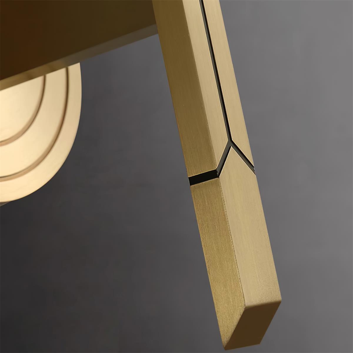 Lustra Wall Light Brass Crystal Elegant-Neutral Decor