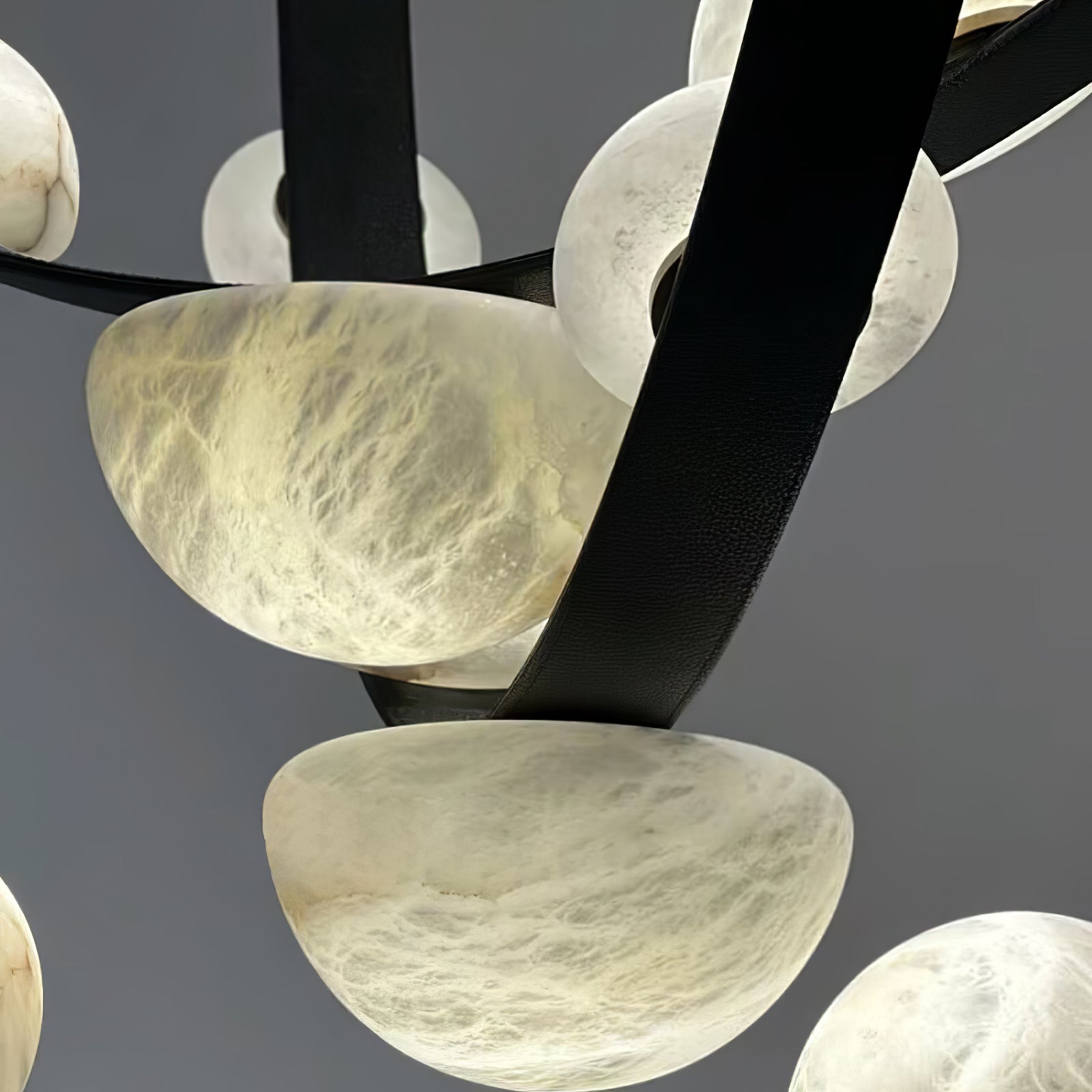 Evcaria Alabaster Chandelier-Neutral Decor