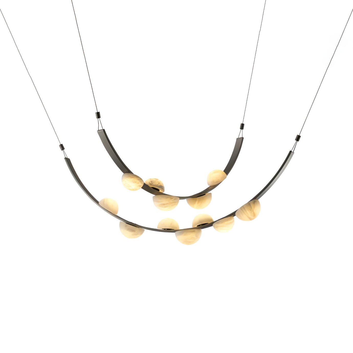 Evcaria Alabaster Chandelier-Neutral Decor