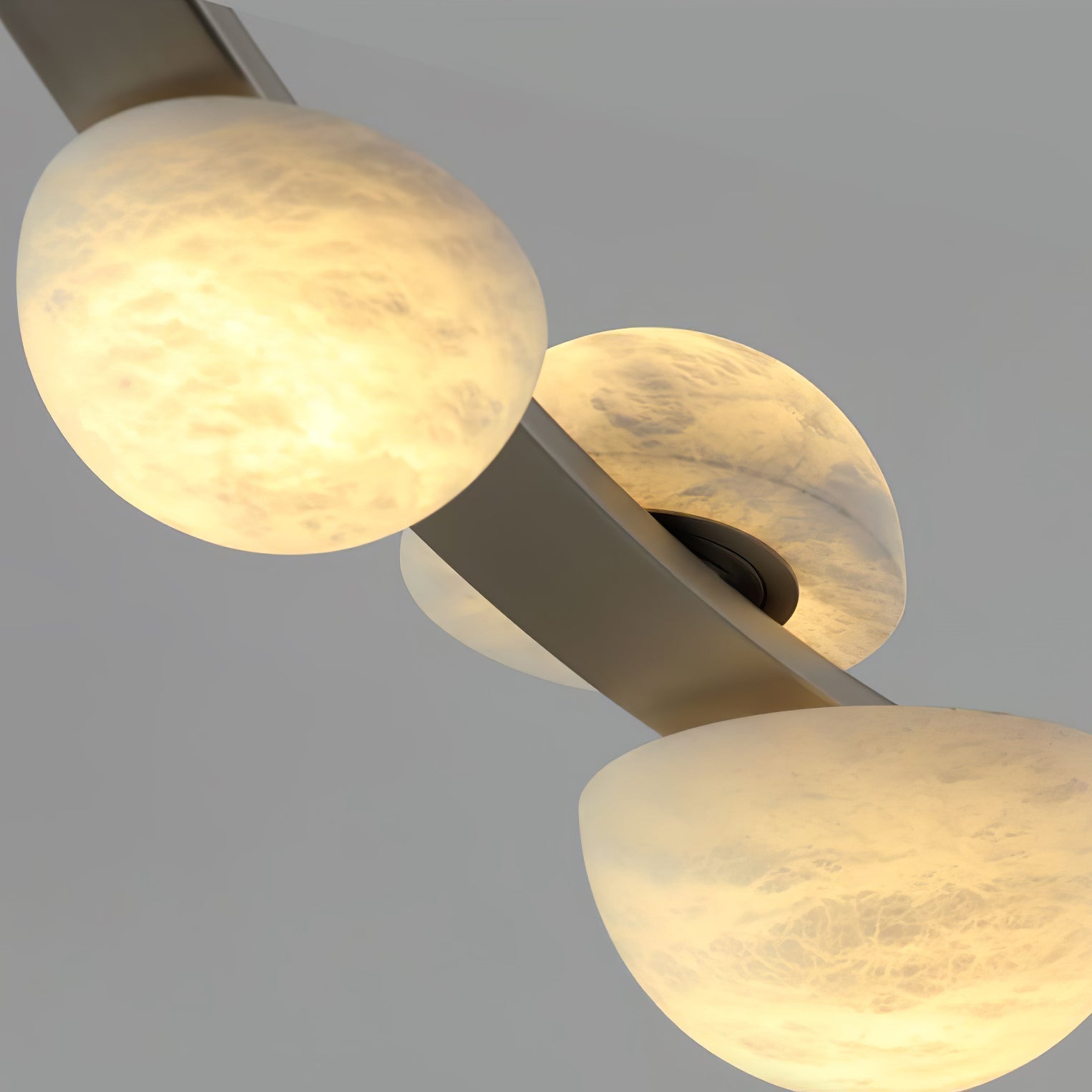 Evcaria Alabaster Chandelier-Neutral Decor
