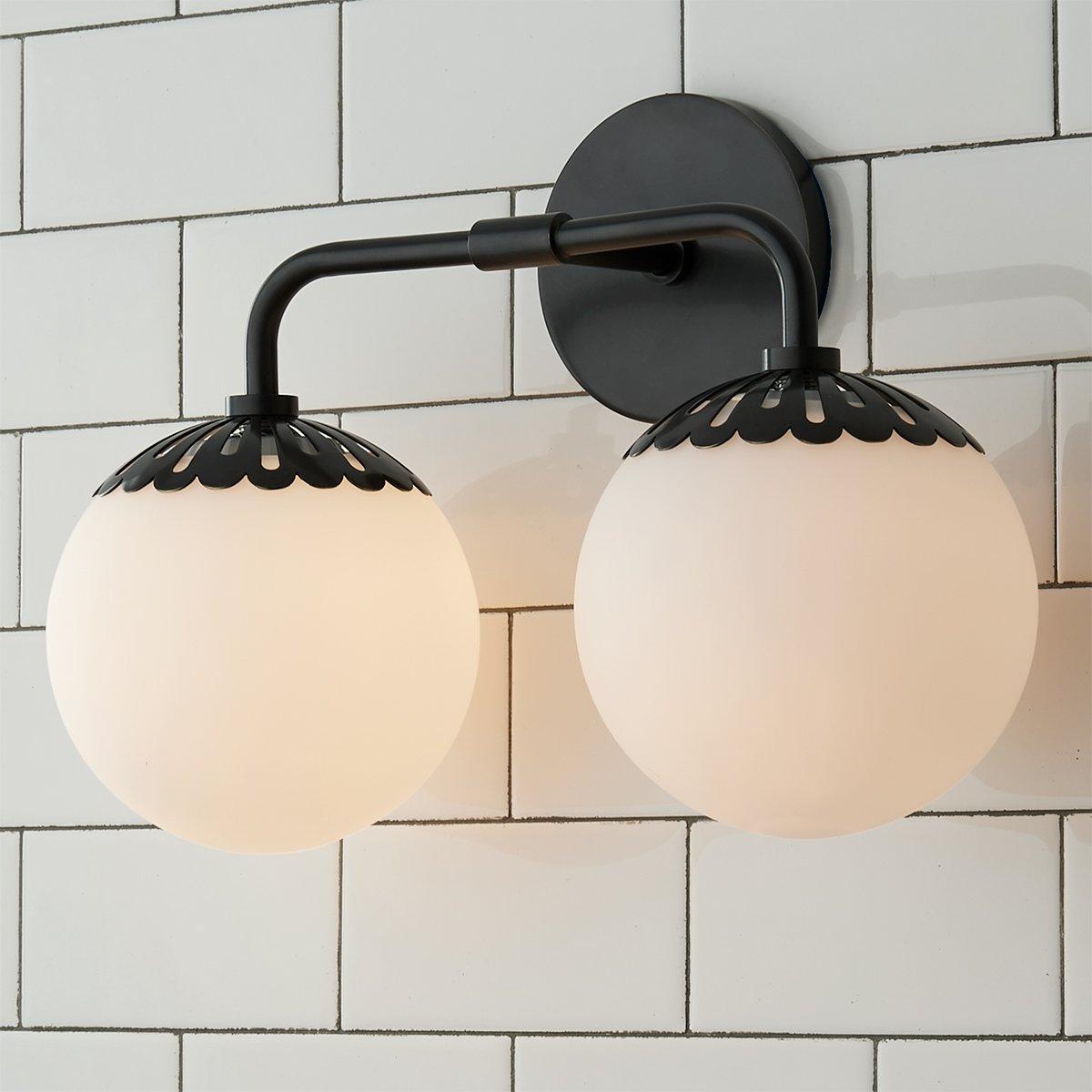Valentina Globe Glass Wall Lamp - Neutralighting