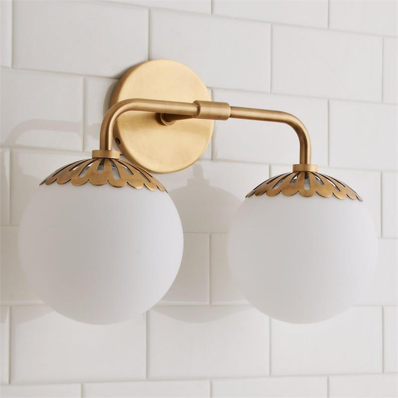 Valentina Globe Glass Wall Lamp - Neutralighting