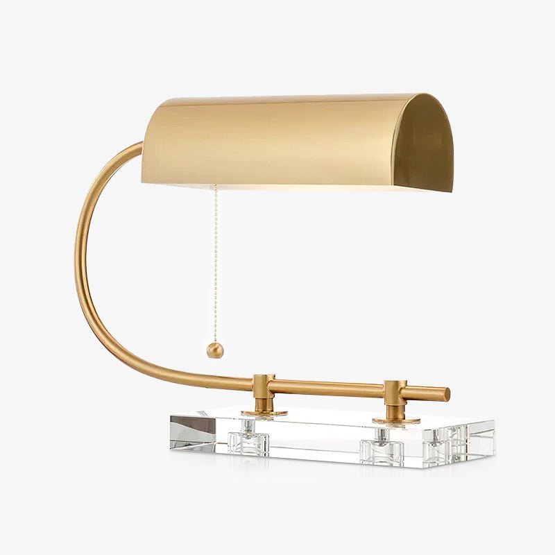 Arden Classic Crystal Desk Lamp-Neutral Decor