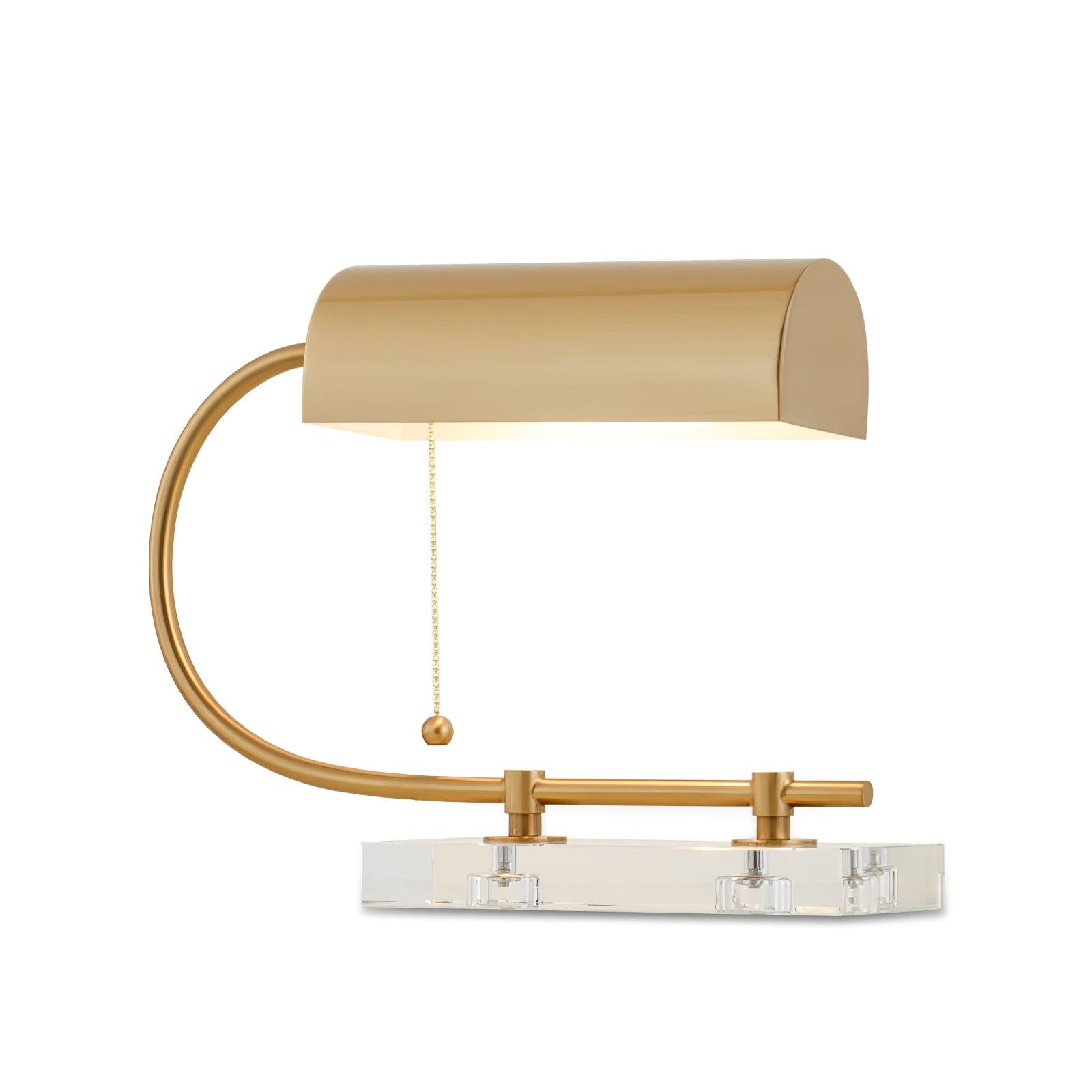 Arden Classic Crystal Desk Lamp-Neutral Decor
