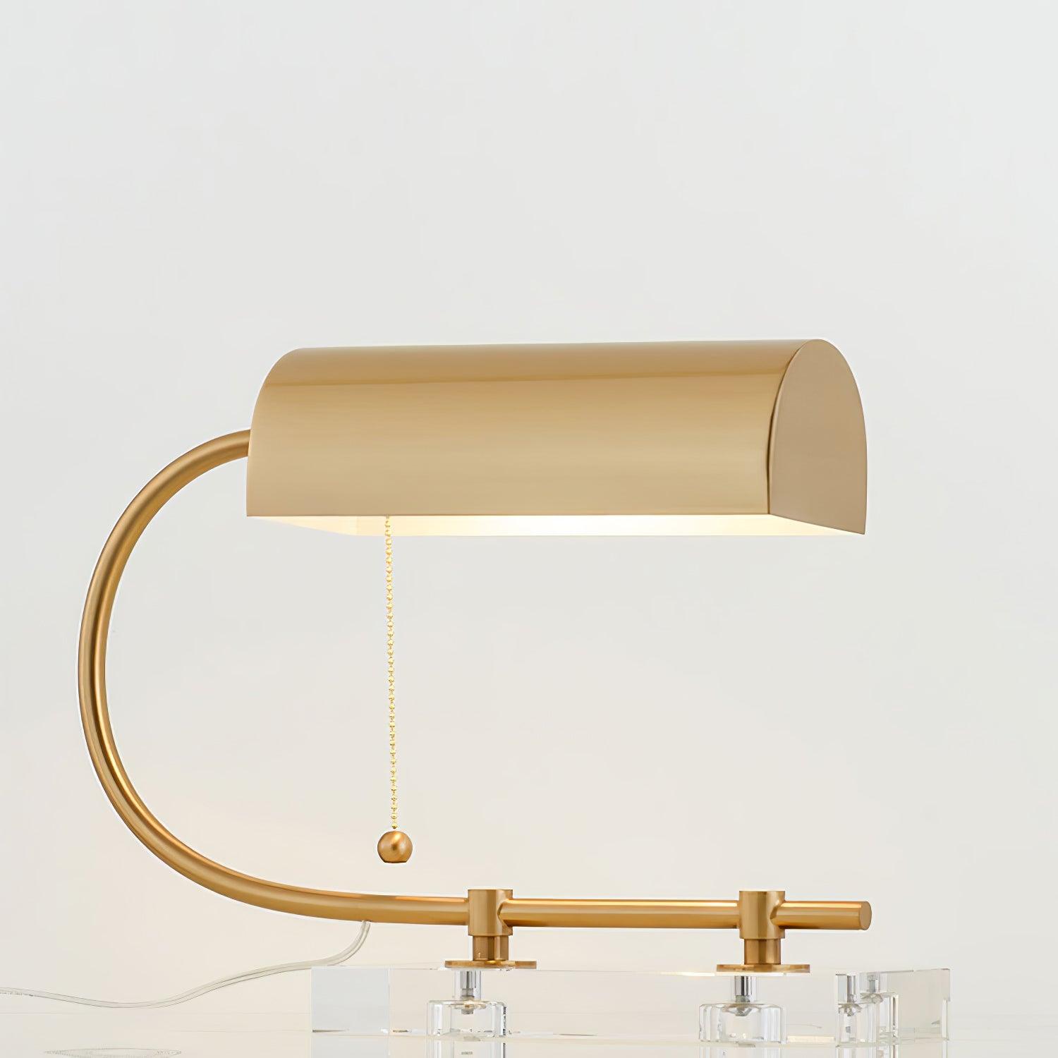 Arden Classic Crystal Desk Lamp-Neutral Decor