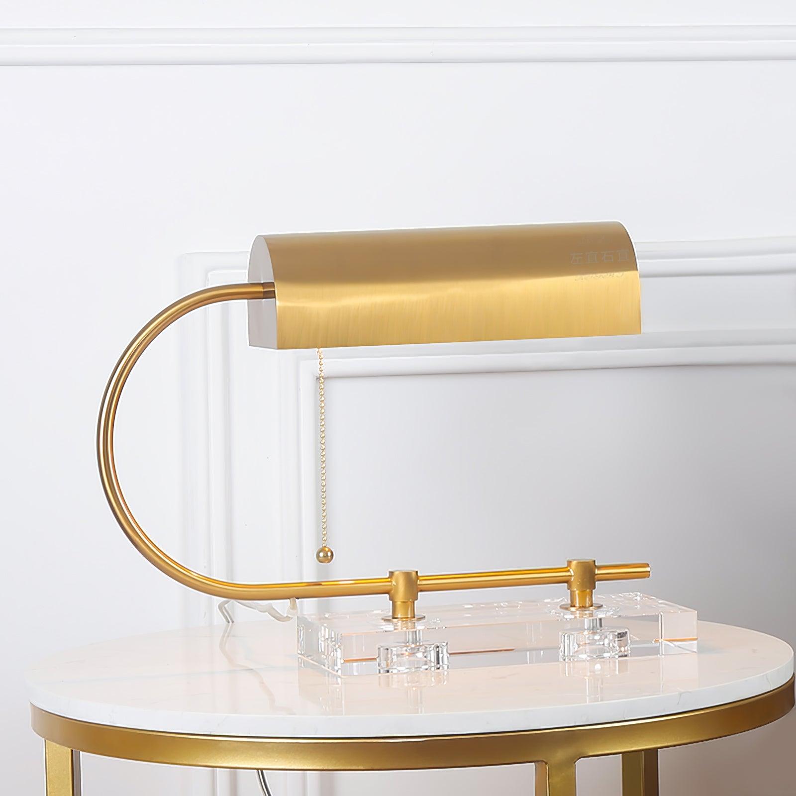 Arden Classic Crystal Desk Lamp-Neutral Decor