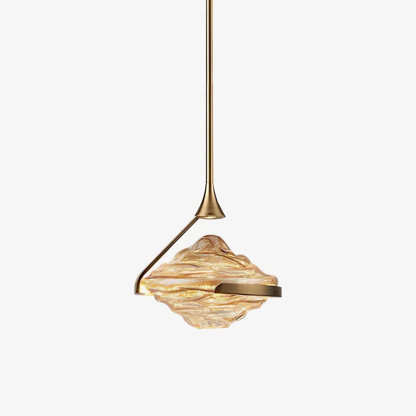 Rowenal Diamond Crystal Pendant Lamp-Neutral Decor