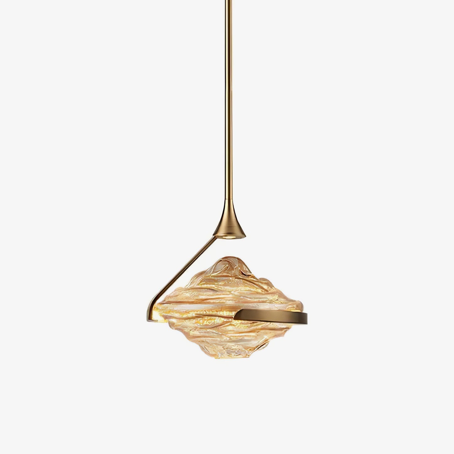 Diamond Crystal Pendant Lamp-Neutral Decor