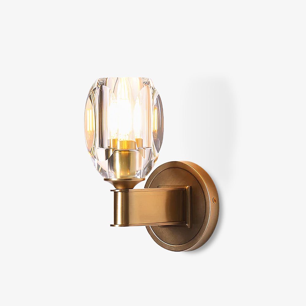Tostor Wall lamp Premium Nordic Art Diamond Crystal Sconce-Neutral Decor