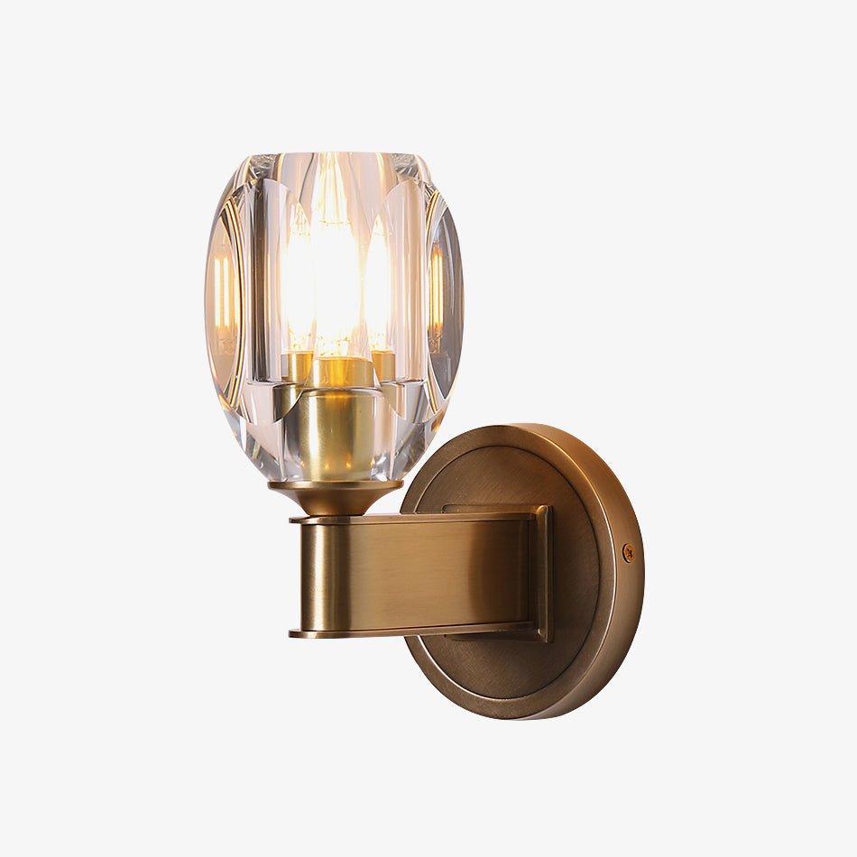 Tostor Wall lamp Premium Nordic Art Diamond Crystal Sconce-Neutral Decor