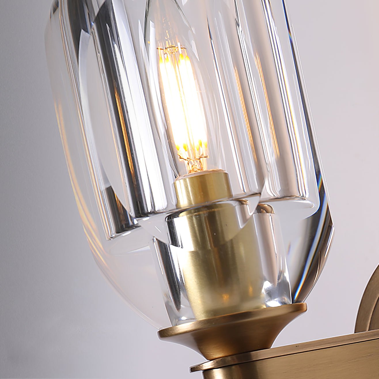 Tostor Wall lamp Premium Nordic Art Diamond Crystal Sconce-Neutral Decor