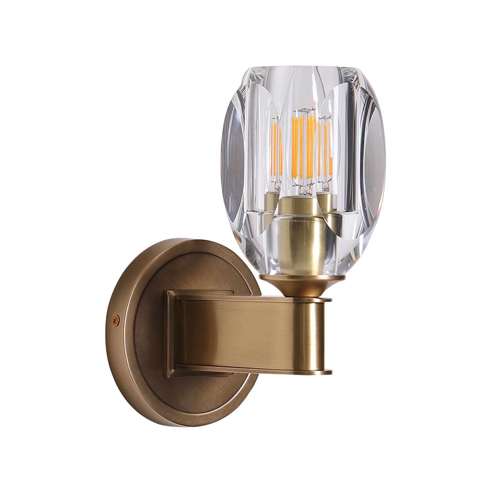 Tostor Wall lamp Premium Nordic Art Diamond Crystal Sconce-Neutral Decor