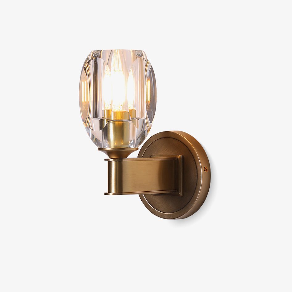 Tostor Wall lamp Premium Nordic Art Diamond Crystal Sconce-Neutral Decor