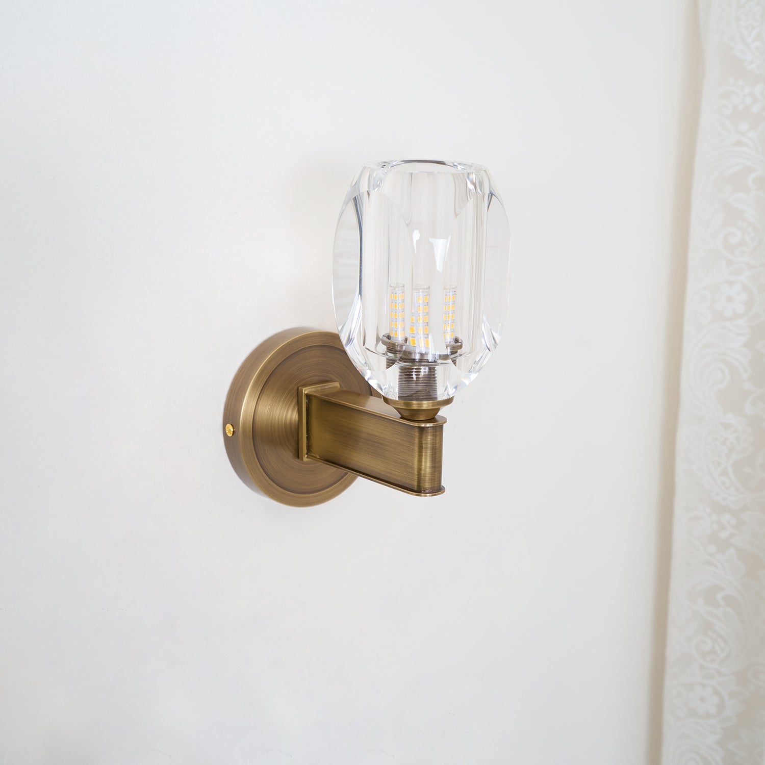 Tostor Wall lamp Premium Nordic Art Diamond Crystal Sconce-Neutral Decor