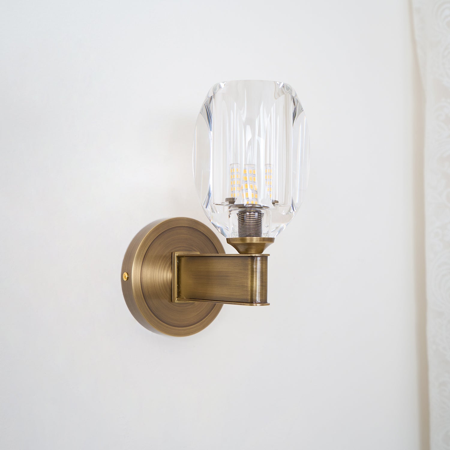 Tostor Wall lamp Premium Nordic Art Diamond Crystal Sconce-Neutral Decor