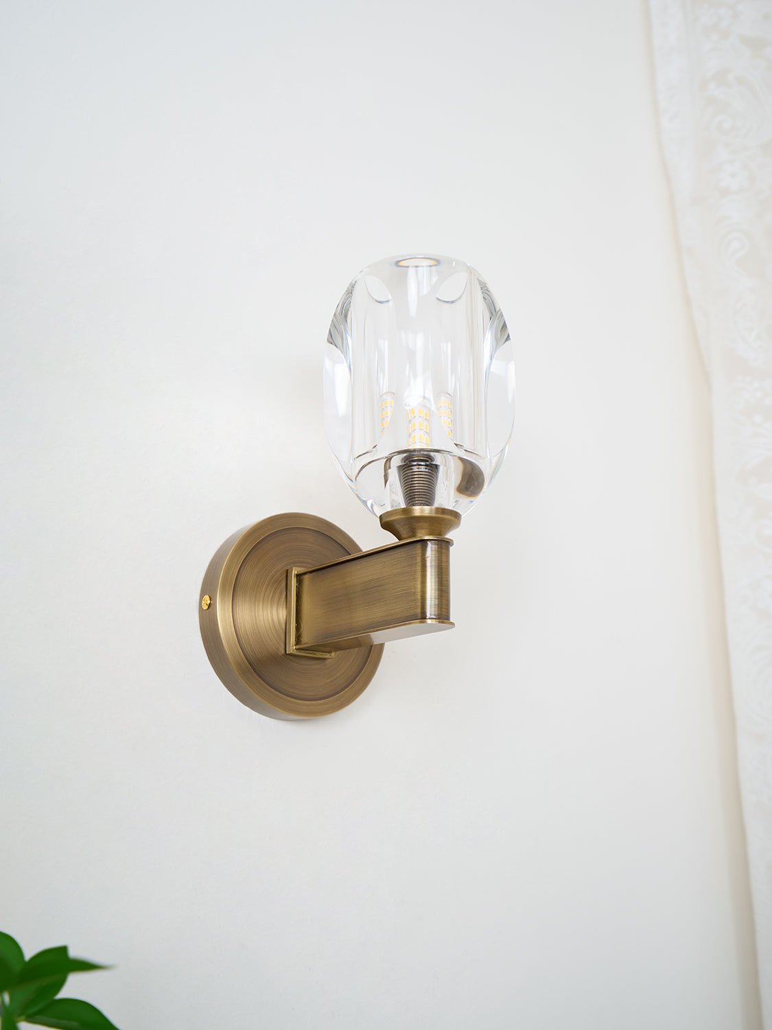Tostor Wall lamp Premium Nordic Art Diamond Crystal Sconce-Neutral Decor