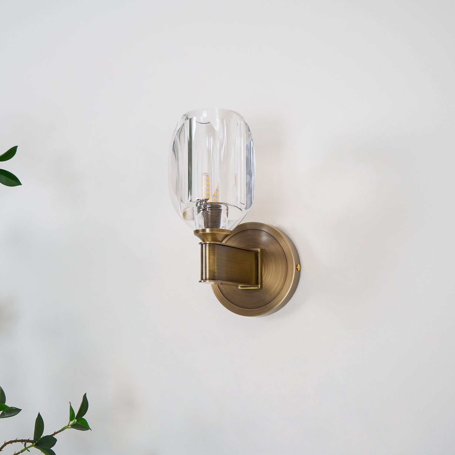 Tostor Wall lamp Premium Nordic Art Diamond Crystal Sconce-Neutral Decor