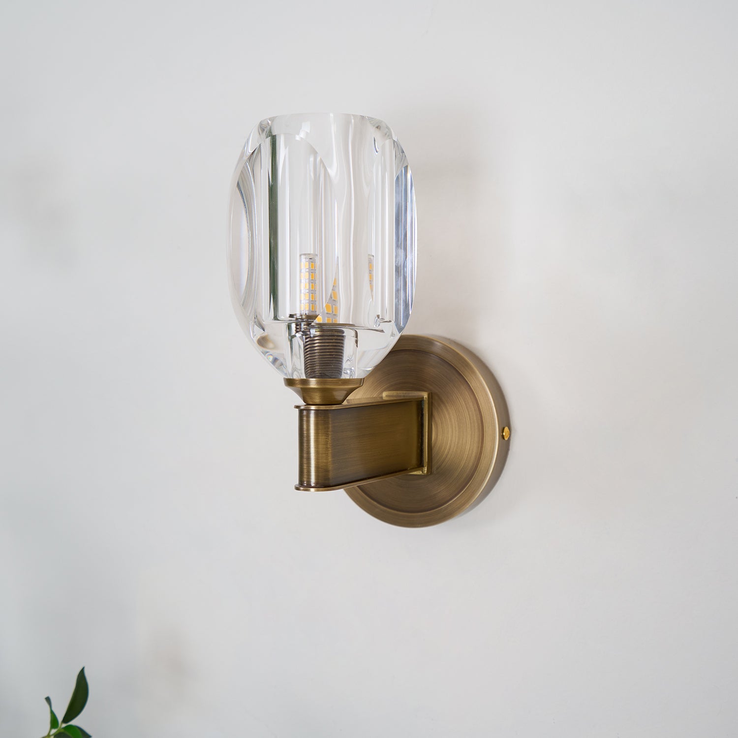 Tostor Wall lamp Premium Nordic Art Diamond Crystal Sconce-Neutral Decor