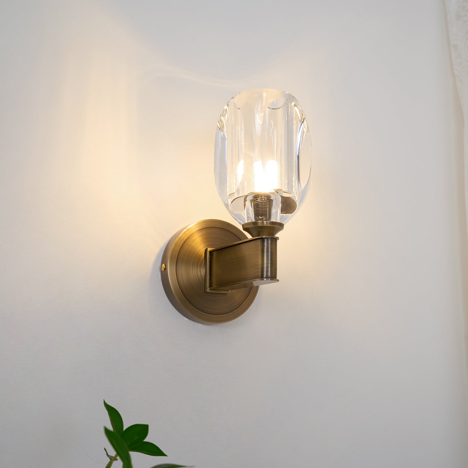 Tostor Wall lamp Premium Nordic Art Diamond Crystal Sconce-Neutral Decor