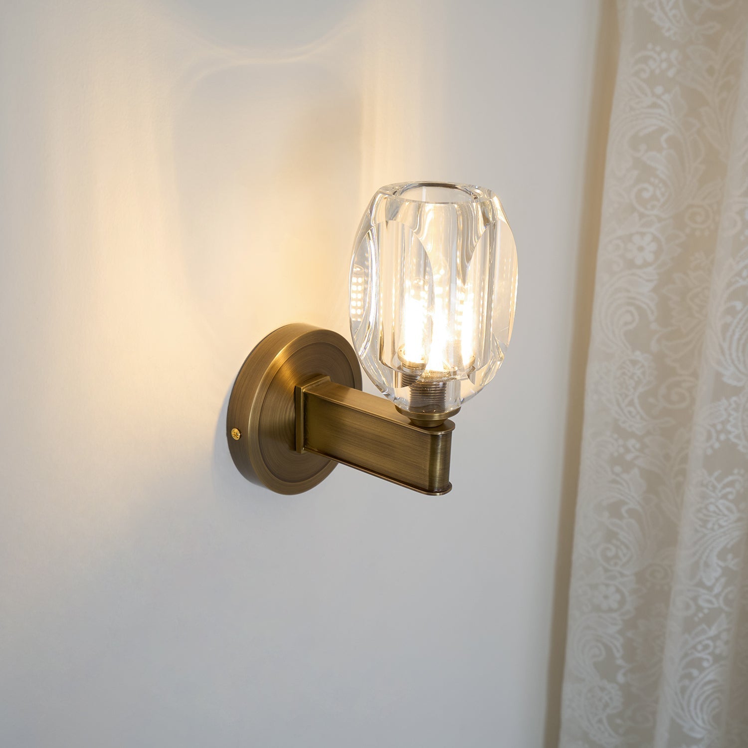 Tostor Wall lamp Premium Nordic Art Diamond Crystal Sconce-Neutral Decor