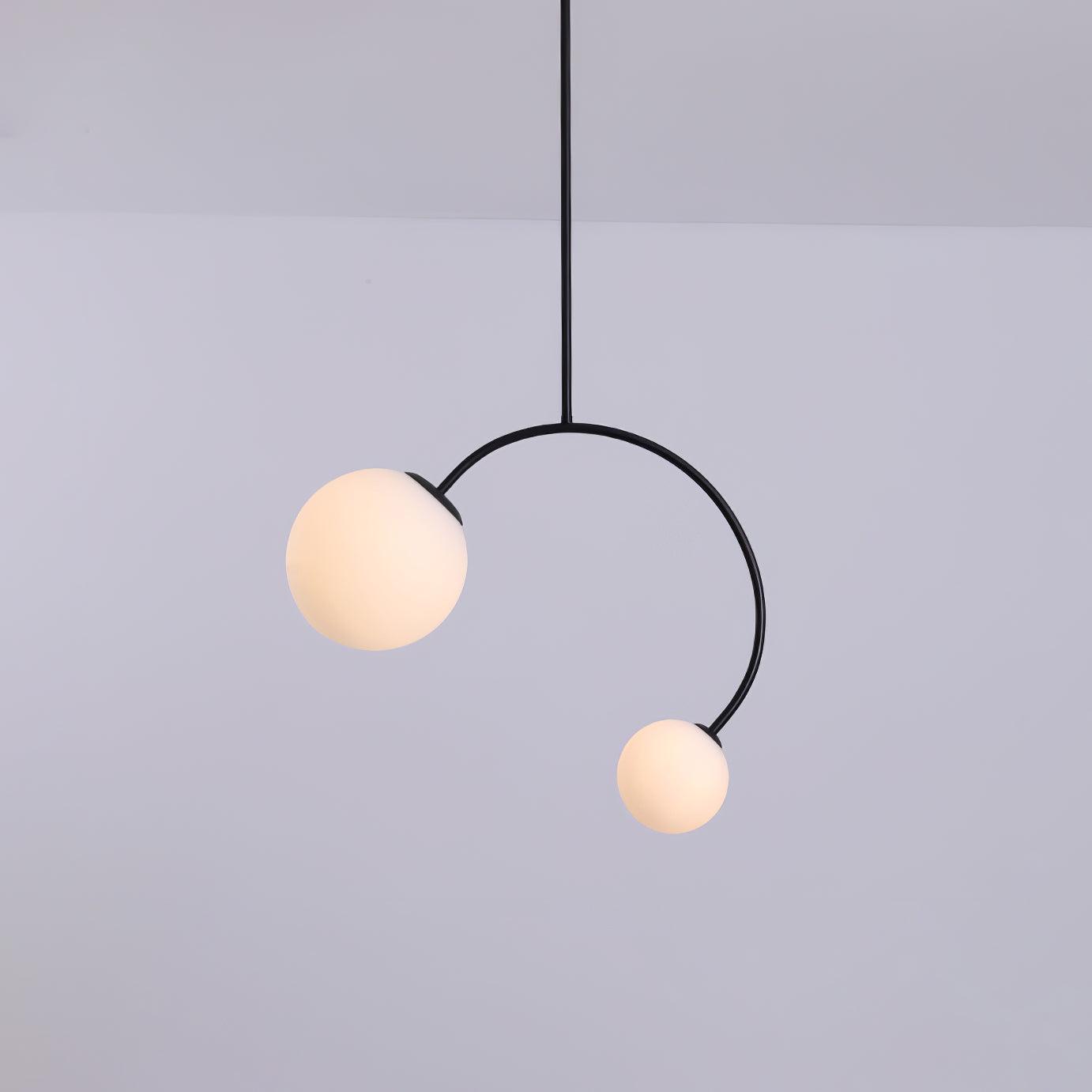 Deli Scandinavian Pendant Lamp-Neutral Decor