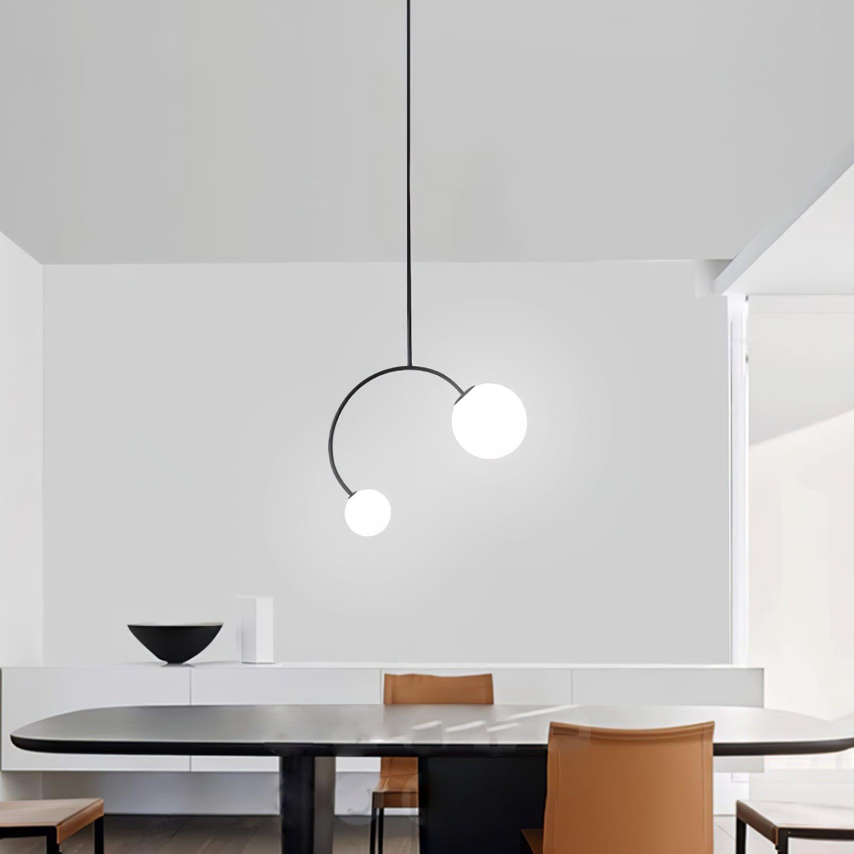 Deli Scandinavian Pendant Lamp-Neutral Decor