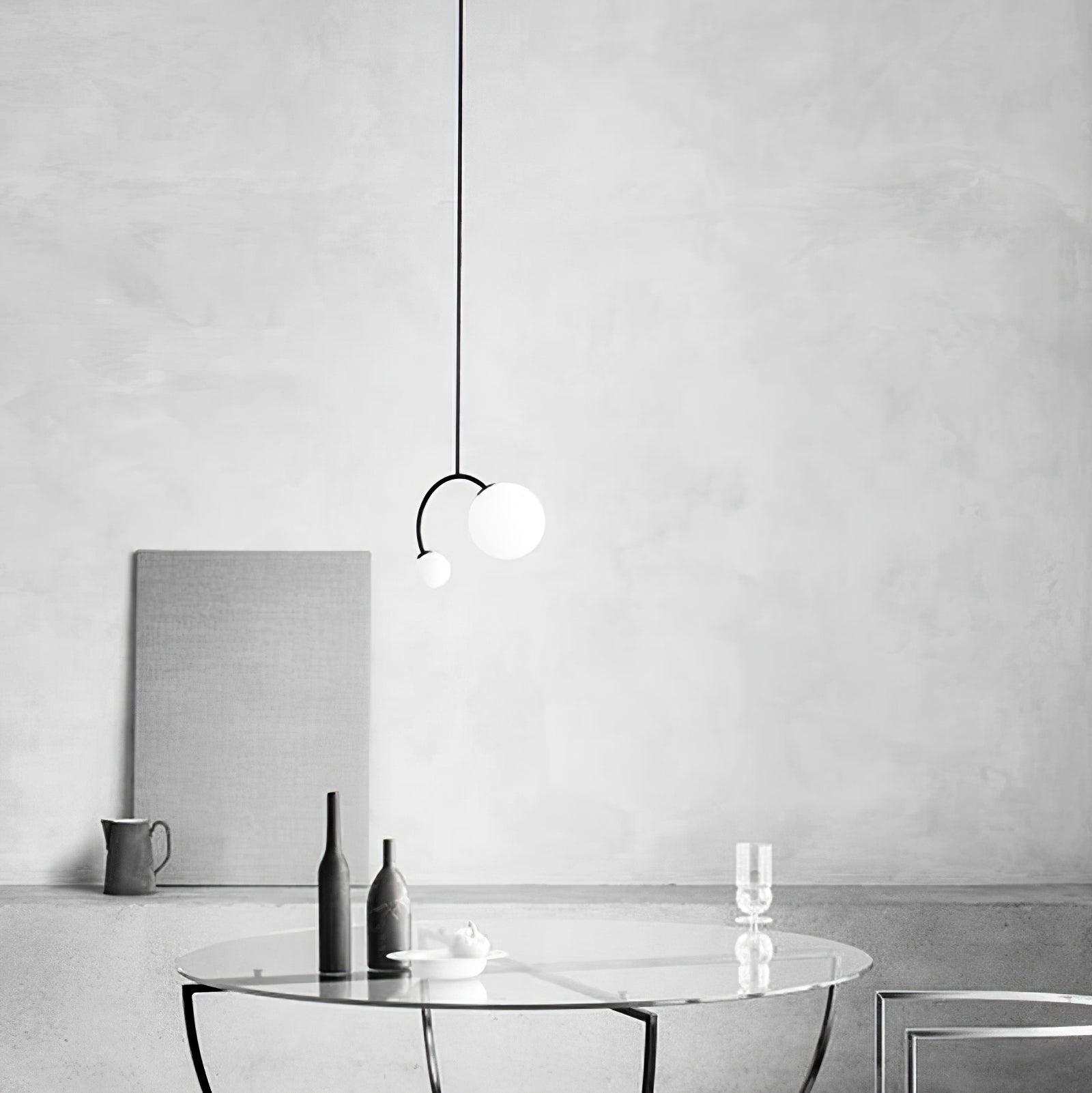 Deli Scandinavian Pendant Lamp-Neutral Decor