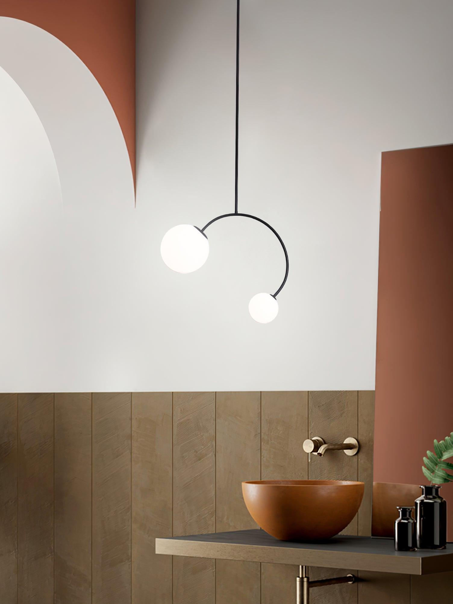Deli Scandinavian Pendant Lamp-Neutral Decor