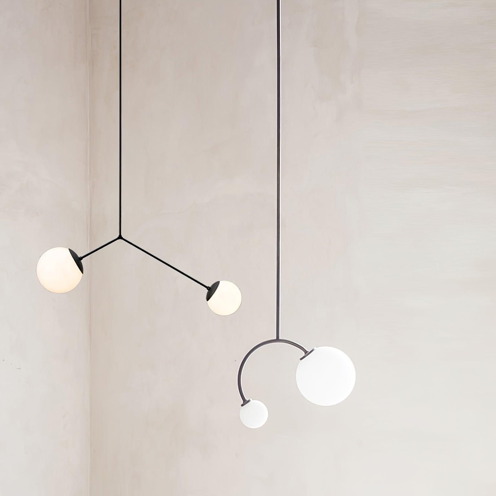 Deli Scandinavian Pendant Lamp-Neutral Decor
