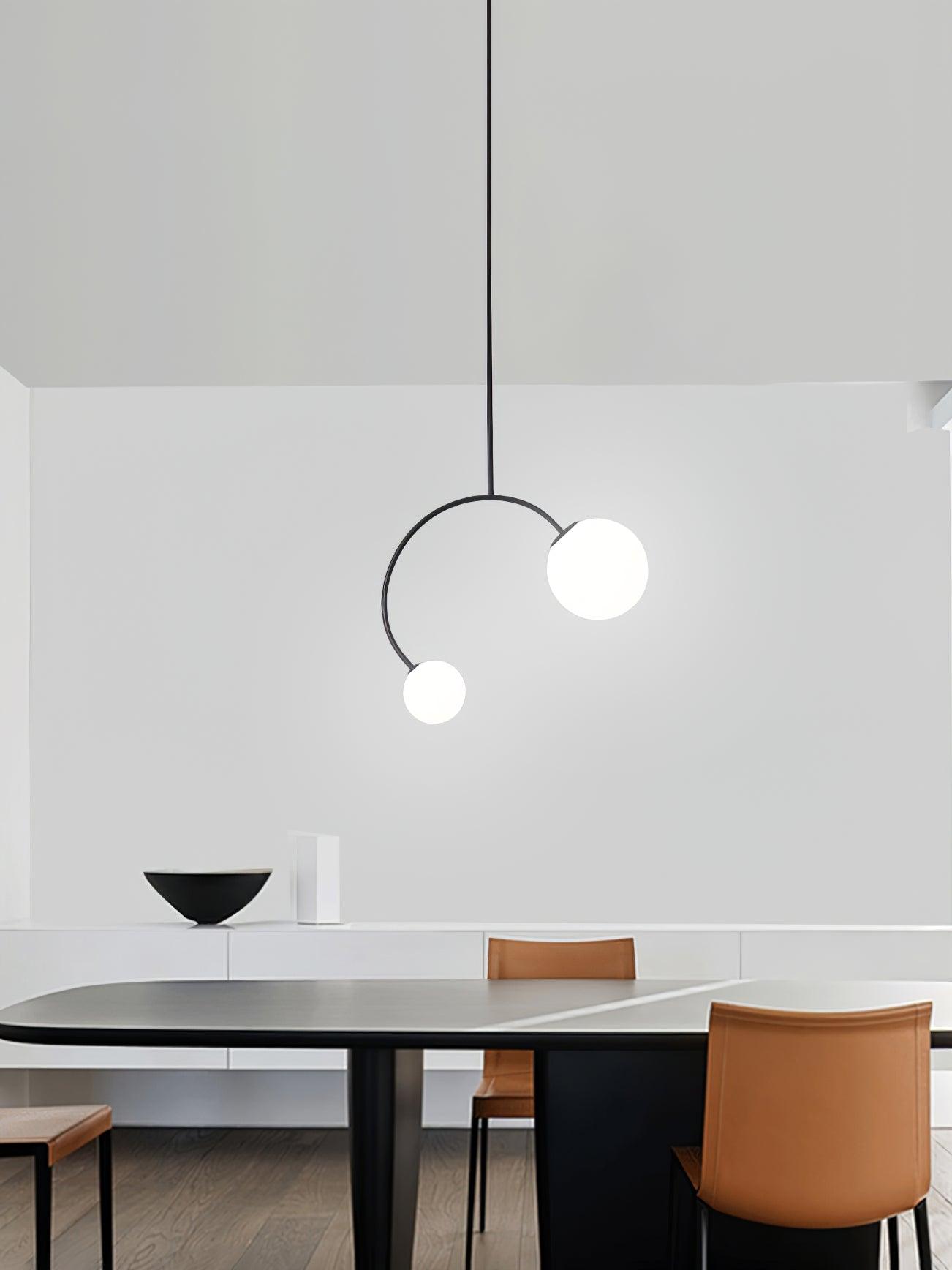 Deli Scandinavian Pendant Lamp-Neutral Decor
