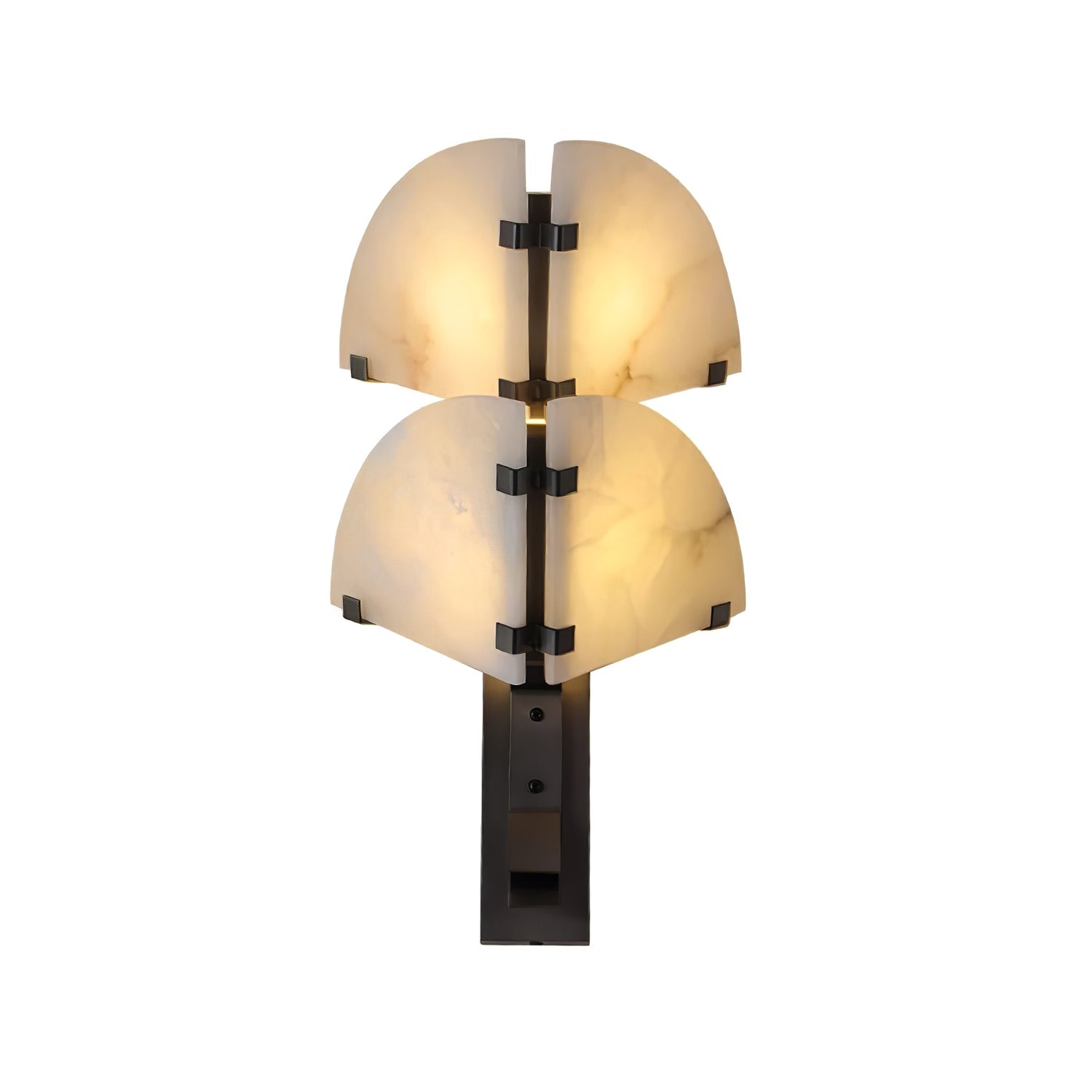 Selesta Modern Alabaster Wall Light-Neutral Decor