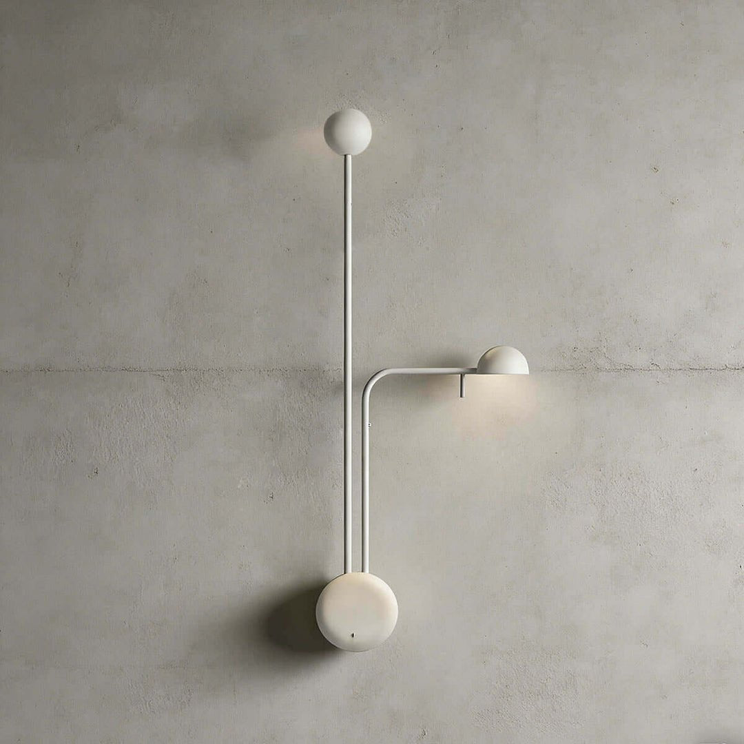 Disc Base Dome Wall Sconce-Neutral Decor