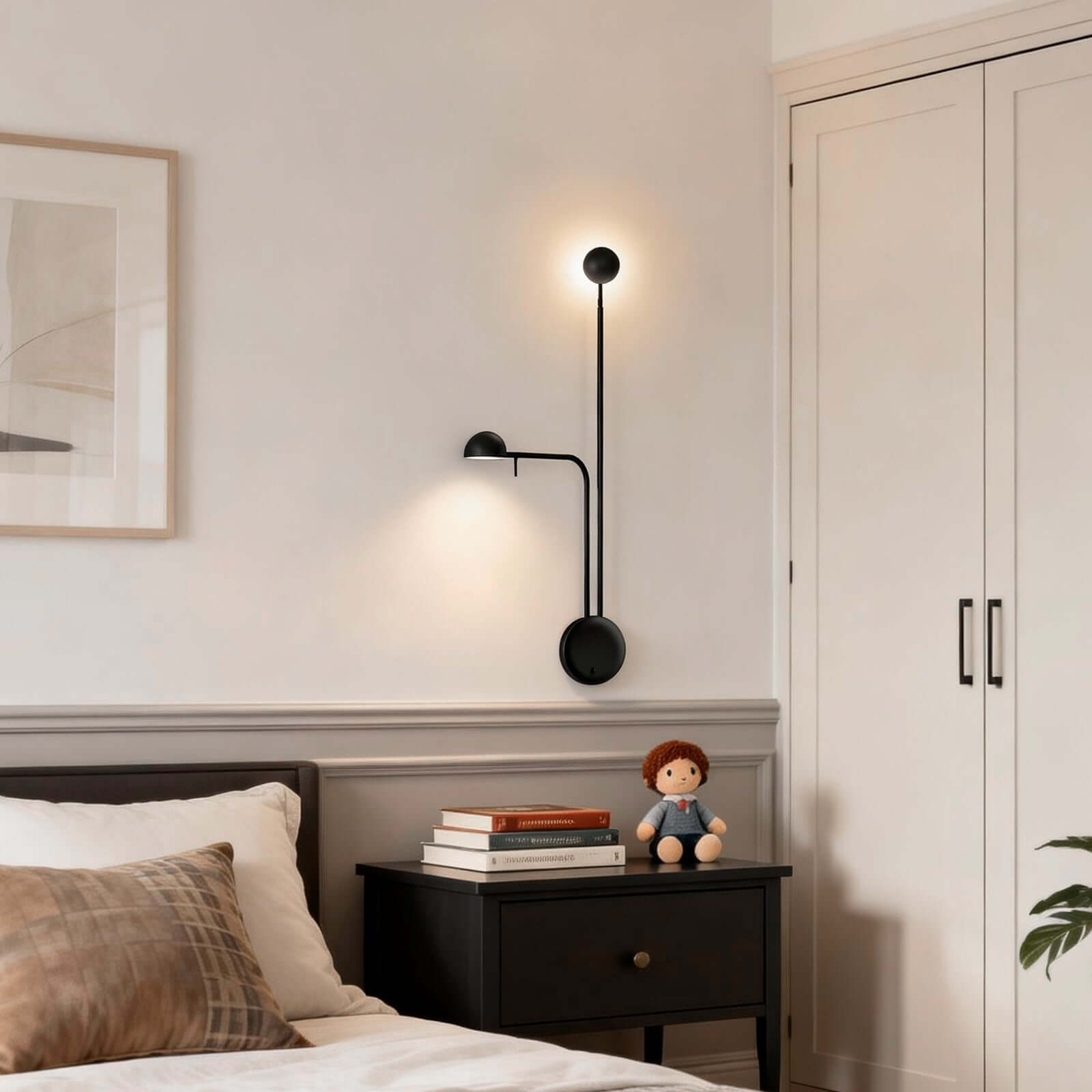 Disc Base Dome Wall Sconce-Neutral Decor